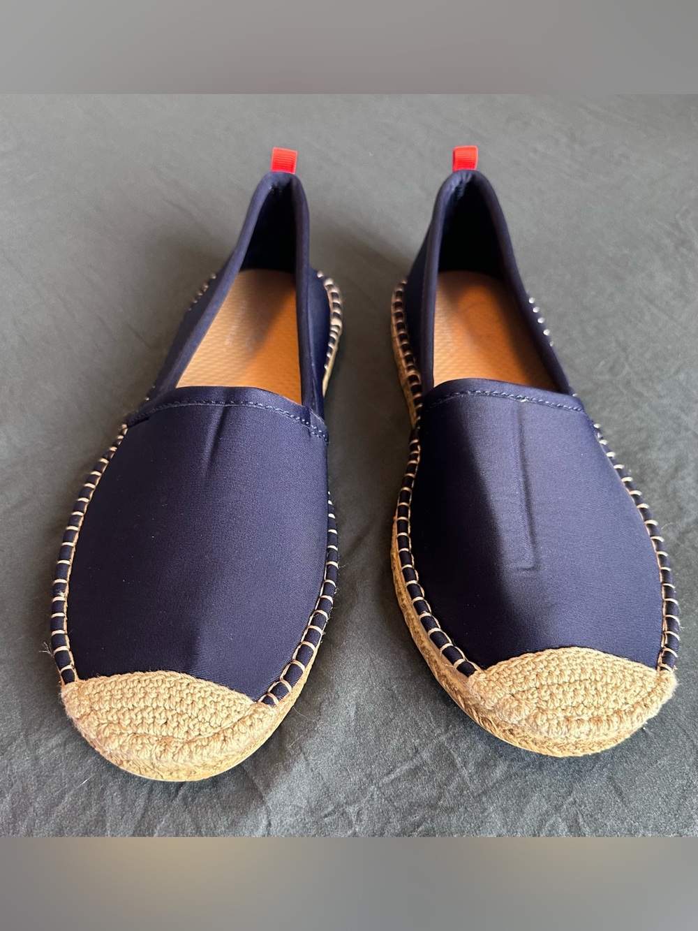 SeaStar Navy Slip-On Shoes with Jute Toe Beachwear / Water Shoes- Women’s Sz 9